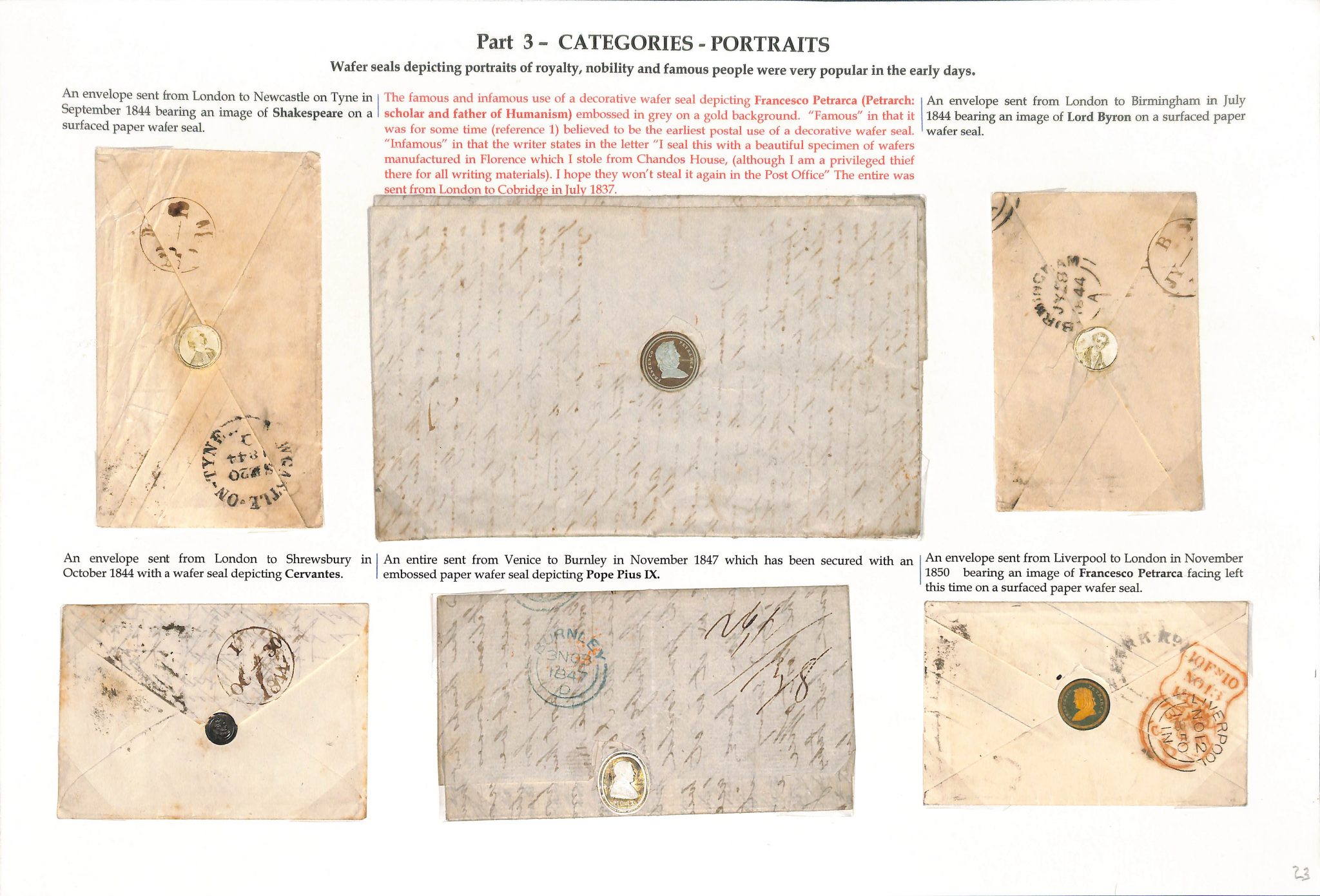 Sealing and Securing the Letter The Rise and Demise of the Wafer Seal